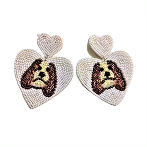 Pendientes Colgantes Artesanales Boho Ligeras con Cuentas Multicolor y Bordados de Formas Vívidas Únicas de MULTI CRAFT Colorplay - Product Image 2