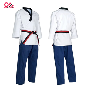 Tenue d'arts martiaux, dernier design, uniforme de Taekwondo 100% coton extensible et respirant, uniformes d'entraînement - Product Image 1
