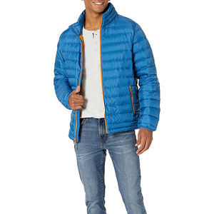 Factory Made <b>long</b> sleeves Puffer <b>Jacket</b> Fashion <b>Men</b> Puffer <b>Jacket</b> Full Zipper Custom Logo Street Wear <b>men's</b> <b>Jacket</b> - Product Image 5