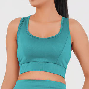 Soutien-gorge de sport pour femme, confortable, fin, léger, tendance, best-seller, service impeccable, impression de logo personnalisé, pour la course et le fitness à fort impact - Product Image 1