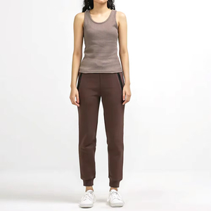Summer Sexy Backless Short Sleeveless Knitted 100% Polyester Eco-Friendly <b>Tank</b> <b>Top</b> <b>Women</b> Casual Solid Color Breathable Quick Dry - Product Image 6