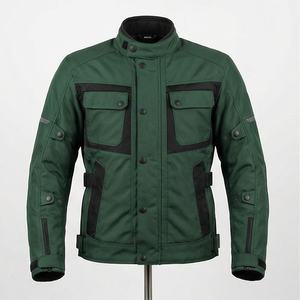 Chaqueta de Motociclista de Cuero Genuino para Hombre de la Mejor Calidad, Nueva Colección de Invierno, Chaquetas de Motocicleta con Protecciones Desmontables Personalizadas - Product Image 1