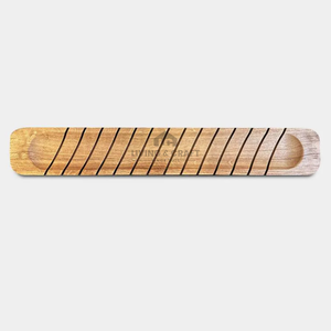 Tabla de Cortar de Madera de Acacia Ecológica con Bandeja Recolectora de Migas y Tabla para Servir Baguettes, Accesorios de Cocina - Product Image 3