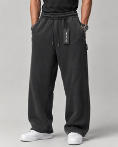 FAWKES Sports Regular Fit Breathable Quick Dry Elastic Waist Sweat <b>Pant</b> Zipper Pockets <b>Men</b> Narrow Bottom Running Trouser <b>Pants</b> - Product Image 5