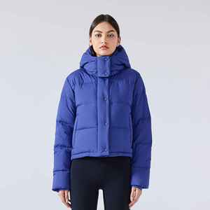 Women's Oversized Long Hooded <b>Puffer</b> <b>Jacket</b> <b>Thin</b> Winter Warm Bubble Coat Windproof Insulated Streetwear Outdoor Casual Style - Product Image 5