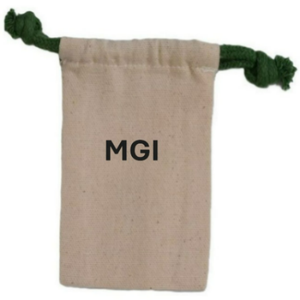 Sac à cordon personnalisé écologique en coton biologique 100% avec impression de logo, style tendance, lavable, sac cadeau promotionnel - Product Image 3