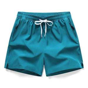 Pantalones Cortos Deportivos Ligeros de Algodón y Poliéster para Hombre, Pantalones Cortos de Playa de Lino, Pantalones Cortos Deportivos para Correr en Verano - Product Image 4