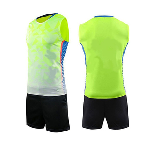 Custom Men's <b>Volleyball</b> Team Uniform Jersey Shorts <b>Set</b> Sublimation Printed Front Quick Dry 100% Polyester Elastic Waist High - Product Image 4