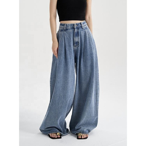 Custom Plus Size Mom Women Jeans <b>Pants</b> Comfortable Denim Trousers OEM High <b>Stretch</b> Curvy Women Jeans <b>Pants</b> Body Shaping Denim - Product Image 5