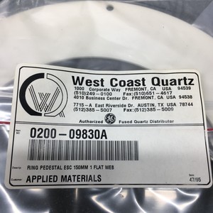 AMAT 0200-09830 RING, PEDESTAL, ESC, 150MM, 1FLAT - อุปกรณ์และชิ้นส่วนเซมิคอนดักเตอร์ระดับโลกที่เชื่อถือได้ - Product Image 4