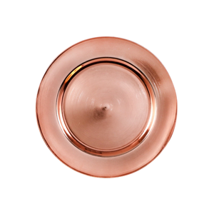 จานรองทองแดงสำหรับงานเลี้ยงอาหารค่ำ คุณภาพดีที่สุด ราคาถูกที่สุด - Product Image 1