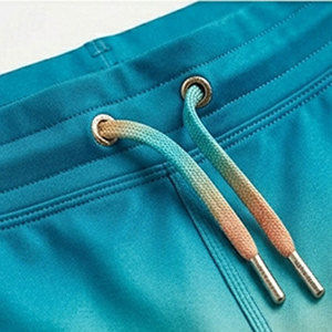 OEM Service Women's Beach <b>Shorts</b> Beautiful Gradient Effect Print Stylish Versatile Vintage Wear Seaside Swimming Board <b>Shorts</b> - Product Image 6