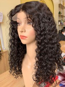 Perruque Lace Front en Cheveux Humains Vierges Remy à Cuticules Alignées pour Femmes Noires, Personnalisable, Colorée, Densité 180% - Product Image 3