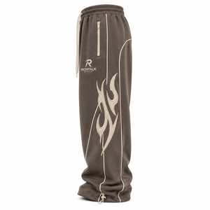 Factory Direct Sale <b>Men</b> Casual Mid Waist Plus Size Breathable Lightweight Workout <b>Baggy</b> <b>Trouser</b> Polyester/Cotton - Product Image 3