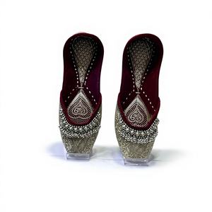 Made In India Womens Fashion Trend <b>Walking</b> <b>Style</b> <b>Shoes</b> Trending Rajasthani <b>Shoe</b> Wholesale Price Custom Embroidery <b>Shoes</b> Set 2025 - Product Image 1