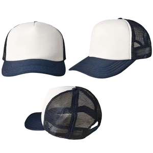 Gorra Trucker de Malla de 6 Paneles para Hombre, Novedad 2025, de Gran Venta, con Parche Sólido, para Venta en Línea - Product Image 1