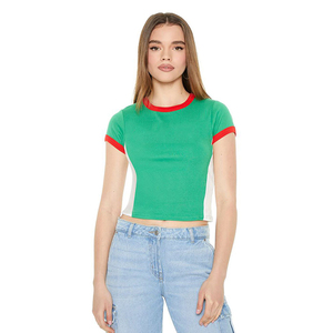 Tops Cortos de Alta Calidad para Mujer, Formales, Ligeros, 100% Algodón, Transpirables, Ecológicos, de Secado Rápido, Ajuste Delgado y Cómodo - Product Image 5