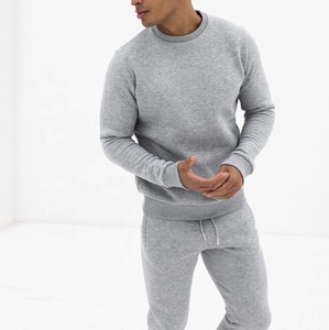 Venta al por mayor de algodón pesado gran oferta OEM personalizado Unisex hombres chándal mujeres chándal conjunto chándal hombres 2021 2 piezas chándales para hombres lisos chándales para hombres chándal - Product Image 2