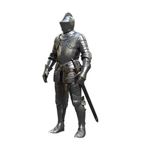 Private Branding <b>Full</b> Size Metal <b>Full</b> Armor With Helmet And Gauntlets For Museum And Historical Display - Product Image 3