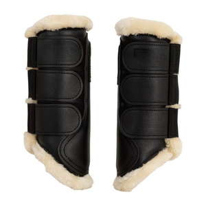 Bottes de protection pour chevaux pakistanais sur mesure, rembourrage absorbant les chocs, soutien complet des tendons et des fetlock, durables et confortables - Product Image 1