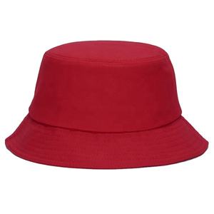 Grossiste adulte, chapeau de seau personnalisé décontracté couleur unie bleu Royal, chapeau de seau de pêche avec Logo personnalisé - Product Image 5