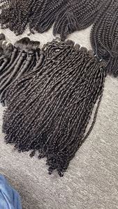 Unprocessed Virgin 100% Vietnamese Human Hair <b>Curly</b> <b>Bundles</b> Weft With Wholesale Price From Factory Hair Extensions - Product Image 4