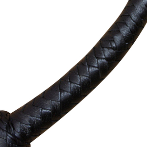 Fouet en cuir fait main pour l'entraînement équestre, équipement de cowboy, corde tressée durable pour utilisation en extérieur, à vendre - Product Image 4
