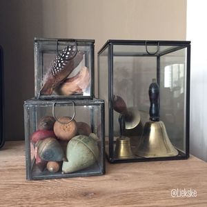 Decor/accessories <b>Black</b> Metal Framed Jewelry Box - Product Image 6