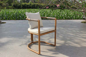 Colección de Comedor para Jardín Elise con Cojines y Estructura de Madera Premium - Product Image 3