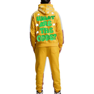 Último Modelo OEM 2025, Chándal Deportivo para Hombre, Color Morado, Estilo Pullover, Calidad Premium, Mangas Largas, Estampado Puff - Product Image 2