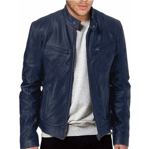 Latest Design High Quality Leather Jacket for <b>Men's</b> Breathable Hot Sale Black Color Leather Jacket for <b>Men</b> - Product Image 3
