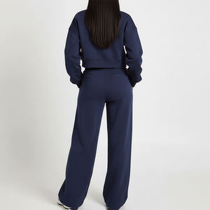Conjunto Deportivo Premium Personalizado para Mujer, Chaqueta Gruesa y Pantalones Jogger, Fabricación de Ropa Deportiva al por Mayor con Marca Privada - Product Image 6
