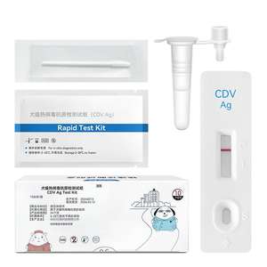 Kit de Prueba Rápida para Enfermedades Infecciosas en Mascotas, Casete de Diagnóstico de Antígenos de Virus y Parásitos en Perros y Gatos para Clínica Veterinaria - Product Image 3