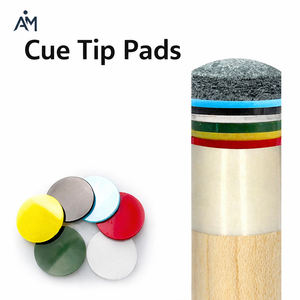 Protection transparente pour pointe <span class=keywords><strong>de</strong></span> queue <span class=keywords><strong>de</strong></span> billard, snooker, billard américain 9 boules, avec cerceau en cuivre anti-fissures - Product Image 1