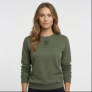 Conjunto de Sudadera corta de verano para mujer, ropa cómoda personalizada para mujer, conjunto de pantalones de dos piezas, jersey con media cremallera, sudadera de algodón para mujer - Product Image 1