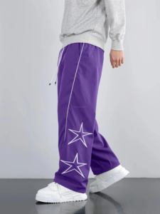 Custom Men's Lightweight Canvas Baggy Jogger Track Pants Formal Hot Selling Different Colors in Stock Comfort - Product Image 2