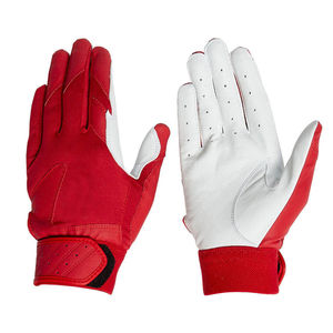 Guantes de Bateo de Béisbol para Niños de Alta Calidad, Hechos con Cuero de Cordero y Tela de Malla Elástica, Guantes de Bateo Personalizados - Product Image 4