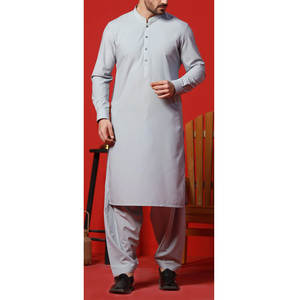 Costume Shalwar Kameez pakistanais personnalisé pour homme, élégant, en coton, pour l'hiver et l'été, vêtements ethniques de haute qualité, Bandhgala - Product Image 1