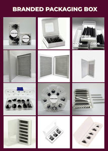 Extensions de cils synthétiques faites à la main, en éventail préformé, effet camélia, longues et naturelles, 14D 16D 20D, courbure CC/DD/M/L, vente en gros - Product Image 5