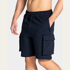 Shorts cargo pour hommes, shorts cargo utilitaires pour hommes, vêtements de festival et de rave, longueur au-dessus du genou, multi-poches, shorts de safari et de randonnée - Product Image 5