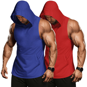 ARTIZ INTERNATIONAL Custom Men's <b>Sports</b> <b>Tank</b> <b>Top</b> O-Neck Quick-Drying Breathable Anti-Pilling Ribbed Fabric Gym Training Singlet - Product Image 3