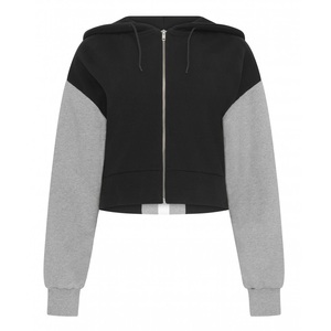 Sudadera Corta con Capucha para Mujer, 100% Algodón, Personalizada, Talla Grande, Forro Polar, Manga Larga, Transpirable - Product Image 5
