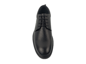 Zapatos Oxford Dlords Gad Penny para Hombre, Negros, de Piel de Oveja, con Cordones, Punta en Pico, para Vestir, Oficina, Carrera, con Forro de Malla Transpirable - Product Image 3