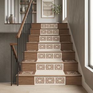 Luxury Matte Marble Porcelain <b>Step</b> Riser Tiles 200x1200mm Anti-Slip Stair Treads for Bathroom and Premium Architecture - Product Image 6