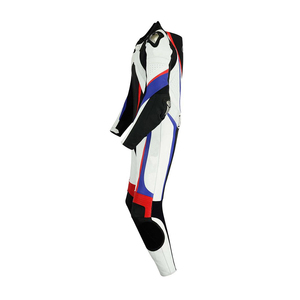 2026 New Design Fall White Leather <b>Motorcycle</b> Racing Suit Unisex Two Piece Custom <b>Summer</b> Winter Motorbike Suit - Product Image 5
