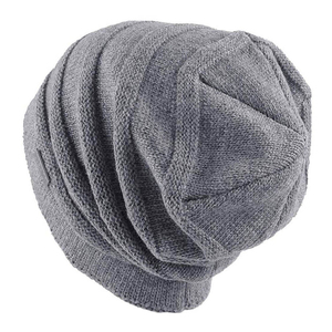 Gorro de Invierno de Punto Acrílico 100% OEM con Logotipo Personalizado Bordado, Gorro Elástico Cálido para Uso en Exteriores, Unisex para Adultos - Product Image 3