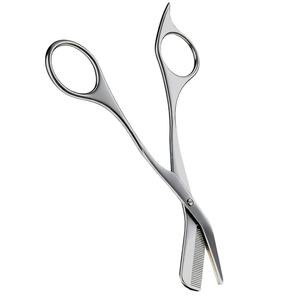 Ciseaux de précision pour sourcils avec peignes, 2-en-1, outil de toilettage des sourcils - Product Image 2