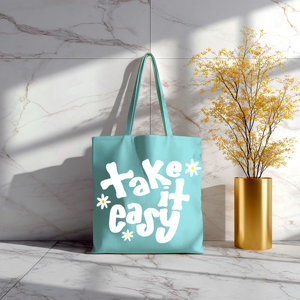 Exclusive Collection of Best Selling Eye Catching Beautiful Design Attractive Pattern Recycled Cotton, <b>Canvas</b> Tote Bag. - Product Image 3