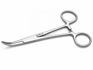 Pinzas para Mosquitos MJW International Curvas de 12.5 cm – Acero Inoxidable de Grado Quirúrgico – Certificación CE – Uso en Sutura y Cirugía - Product Image 2