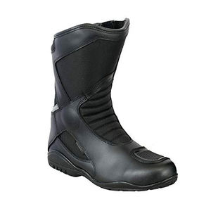 Bottes de moto courtes en cuir pour hommes, style personnalisé respirant, toutes saisons, pour la conduite urbaine, directement de l'usine - Product Image 1